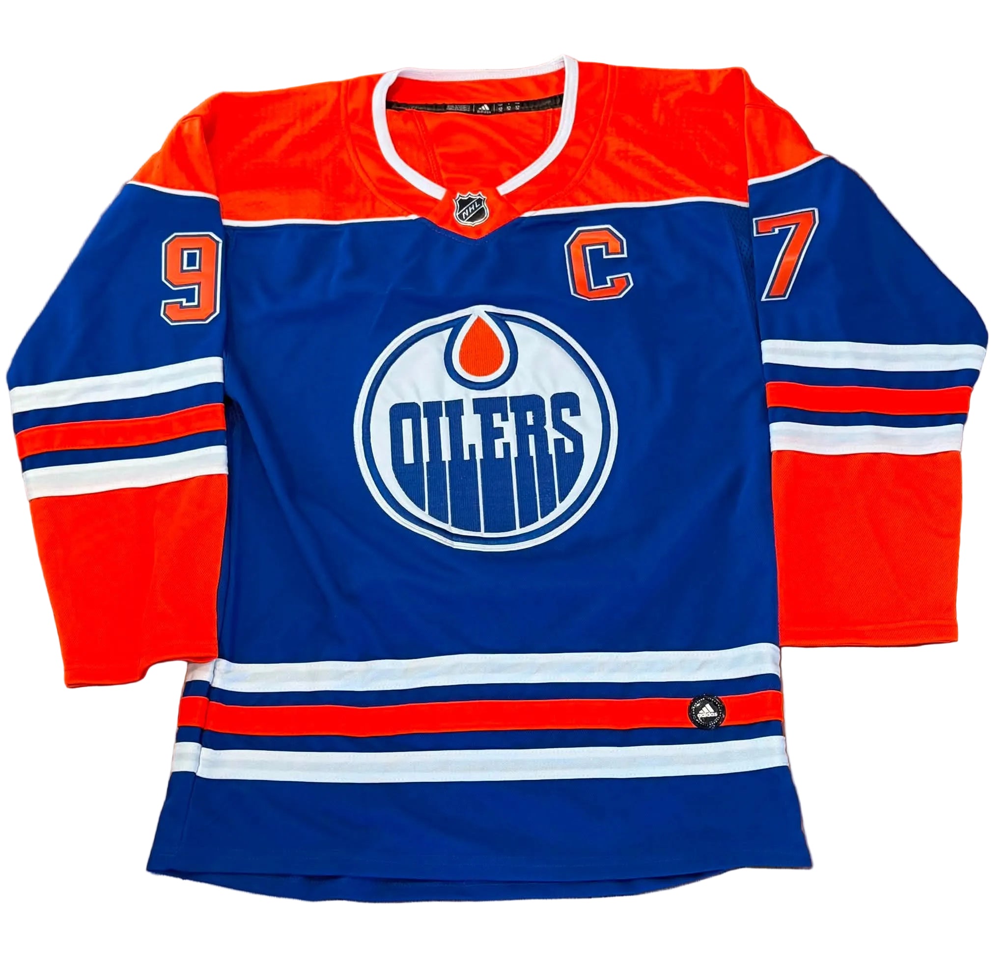 Connor McDavid Signed Edmonton Oilers Jersey JSA LOA Read Description