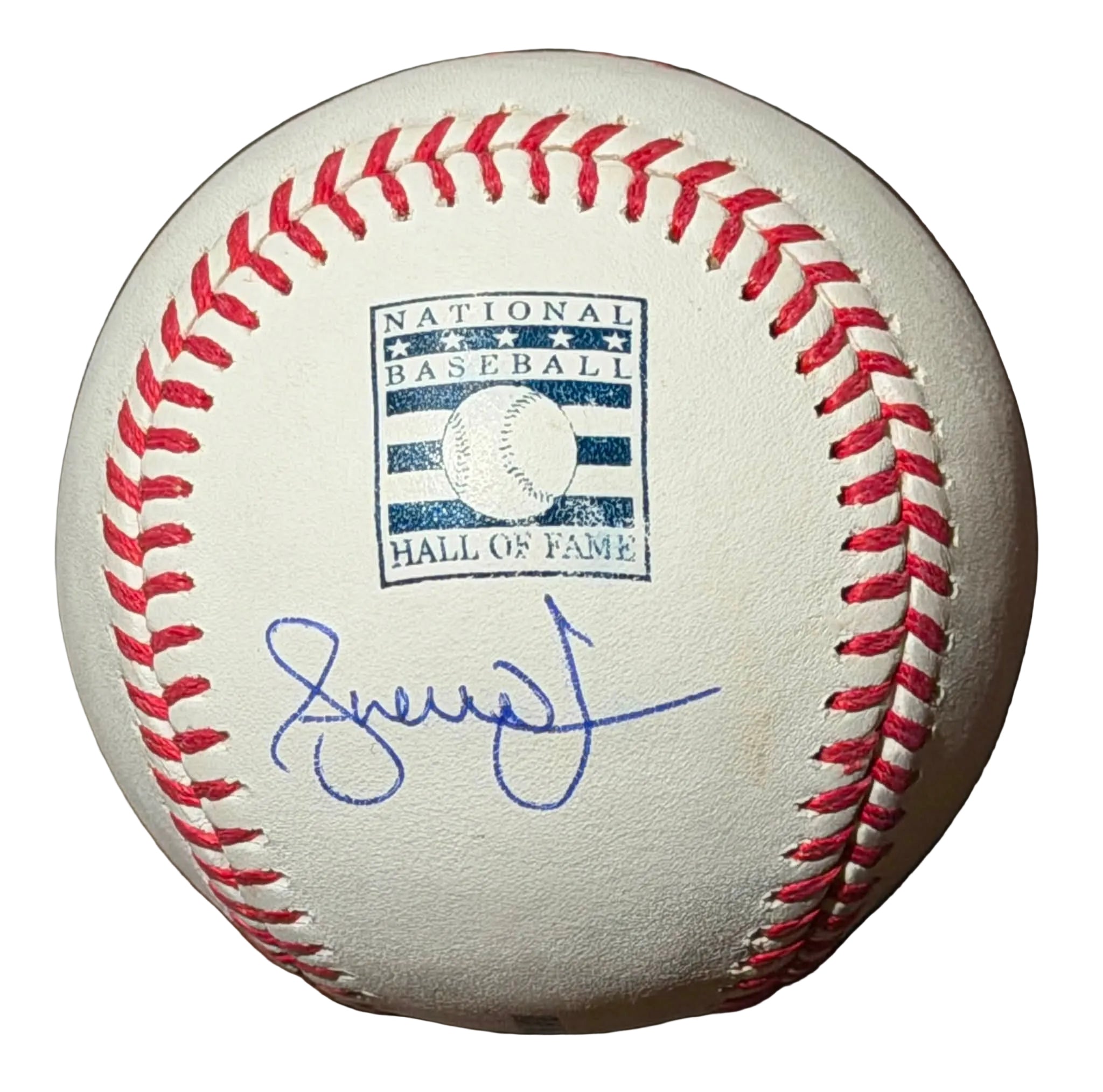 Andruw Jones Autographed Hall of Fame MLB Baseball JSA COA Atlanta Braves
