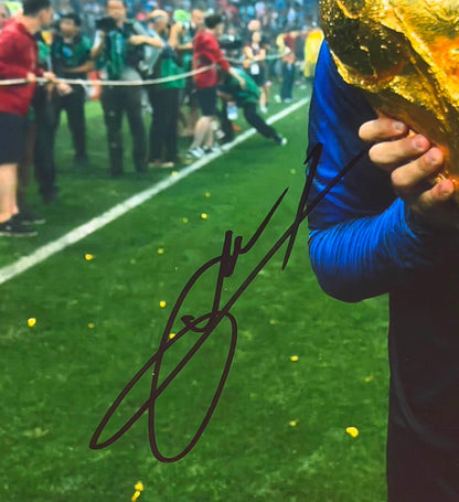Antoine Griezmann France Signed Autographed 8x10 Photo JSA COA
