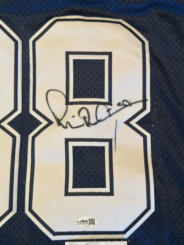 Michael Irvin Signed Autographed Dallas Cowboys Jersey JSA COA