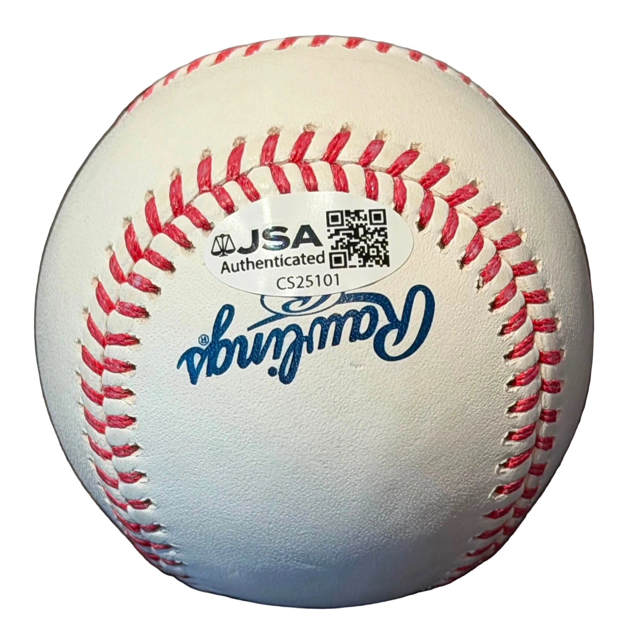 David Ortiz Autographed Hall of Fame MLB Baseball JSA COA Boston Red Sox