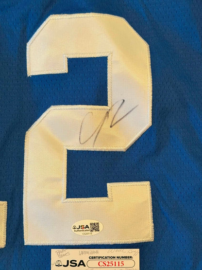 Cameron Boozer Signed Autographed Duke Blue Devils Jersey JSA COA