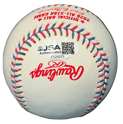 CJ Abrams Autographed 2026 MLB All Star Game Baseball JSA COA Nationals