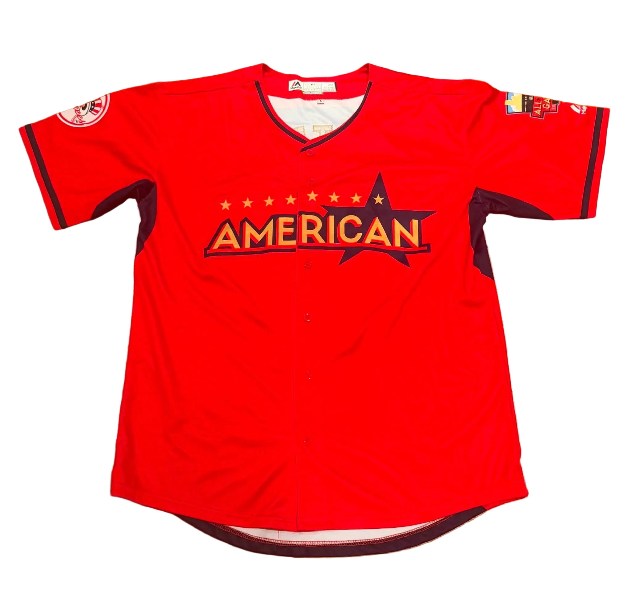 Derek Jeter Autographed 2024 MLB All Star Game Jersey JSA LOA Yankees