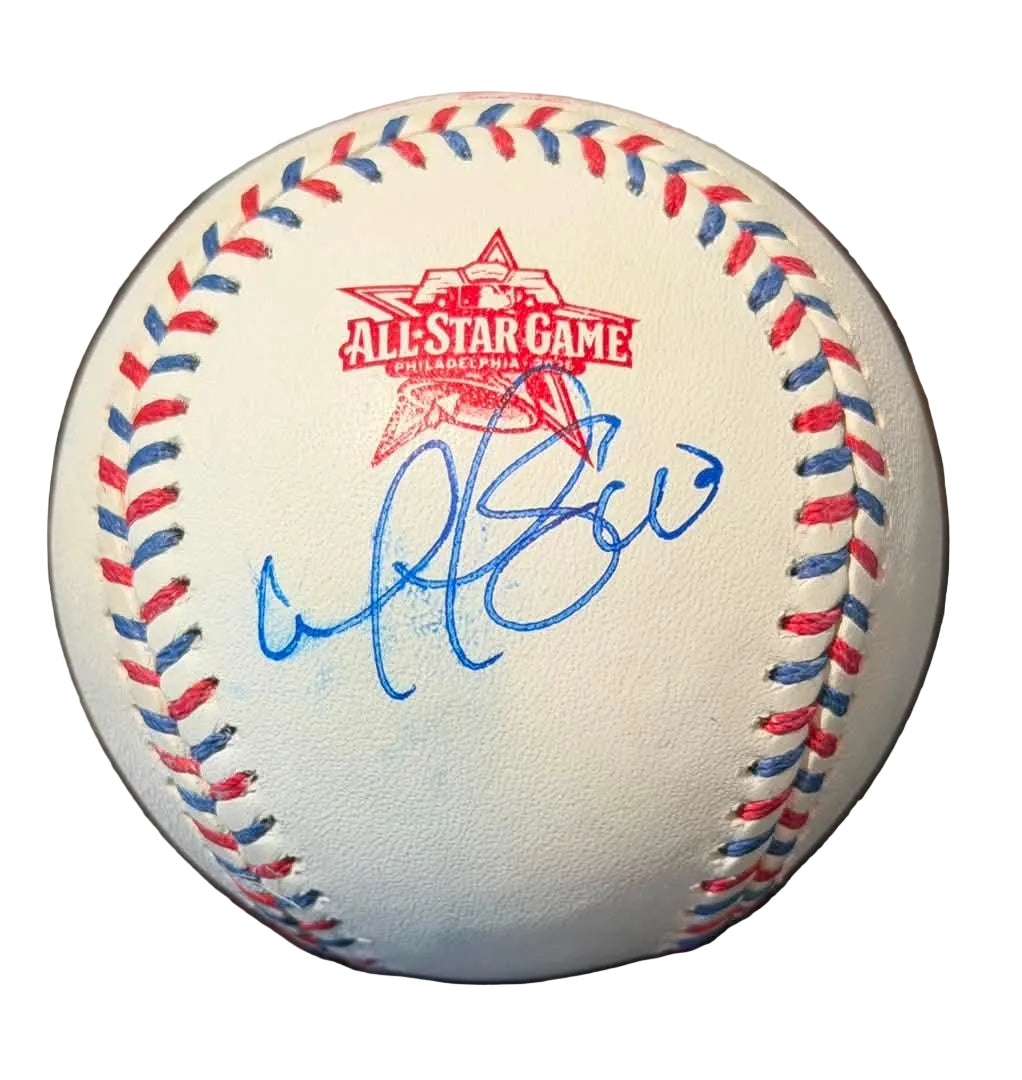 Willson Contreras Autographed 2026 MLB All Star Game Baseball JSA COA Red Sox