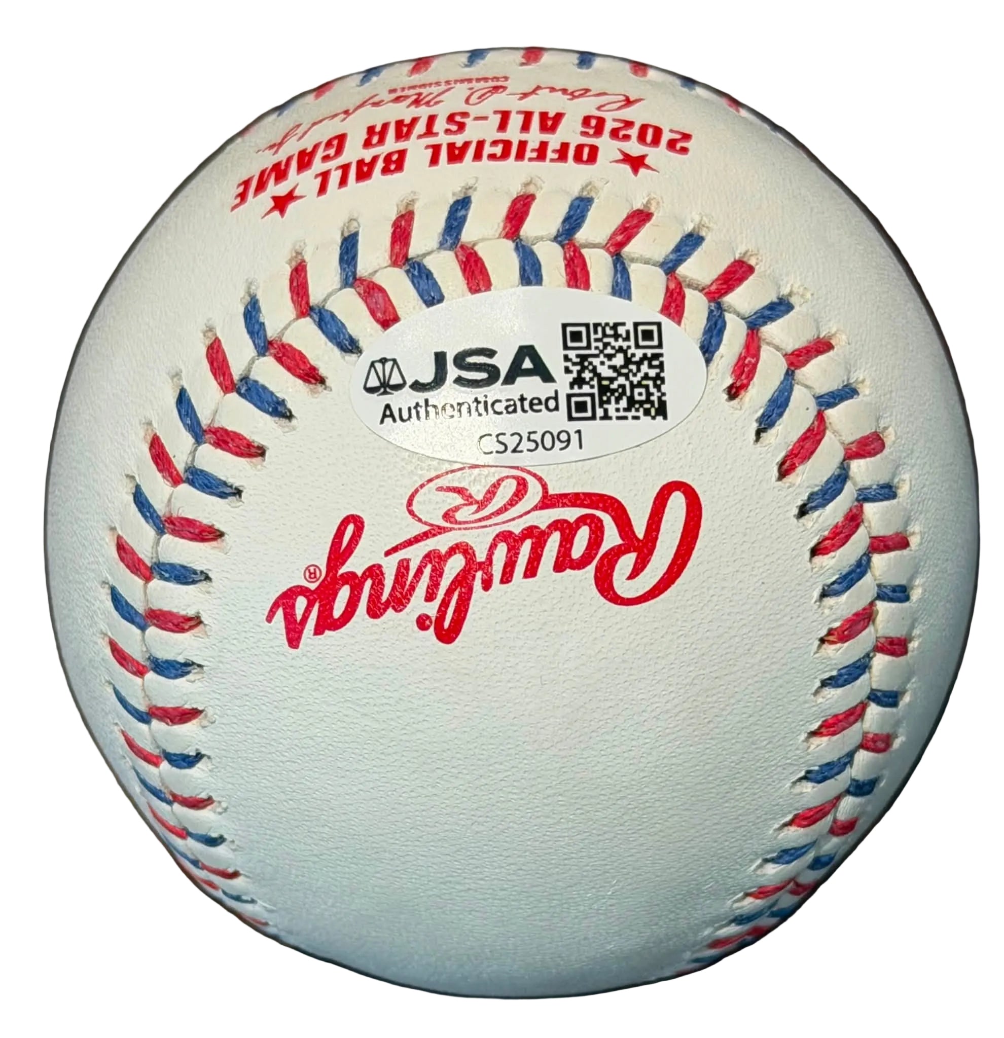 Yandy Diaz Autographed 2026 MLB All Star Game Baseball JSA COA Rays