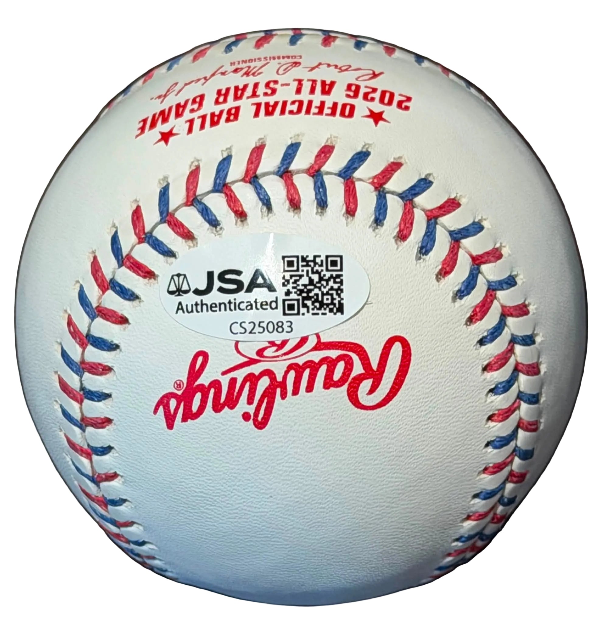 Raisel Iglesias Autographed 2026 MLB All Star Game Baseball JSA COA Braves