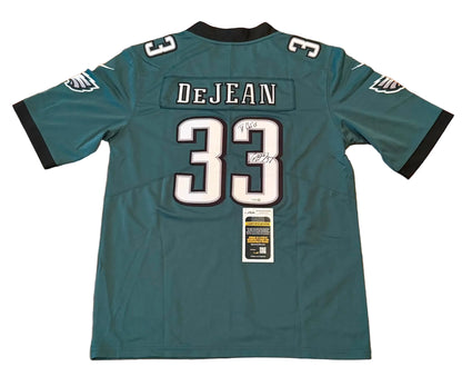 Cooper DeJean Signed Philadelphia Eagles Jersey JSA COA Personalized to Chris
