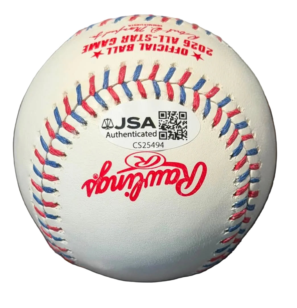 Ernie Clement Autographed 2026 MLB All Star Game Baseball JSA COA Blue Jays