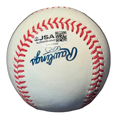 CC Sabathia Autographed Hall of Fame MLB Baseball JSA COA New York Yankees