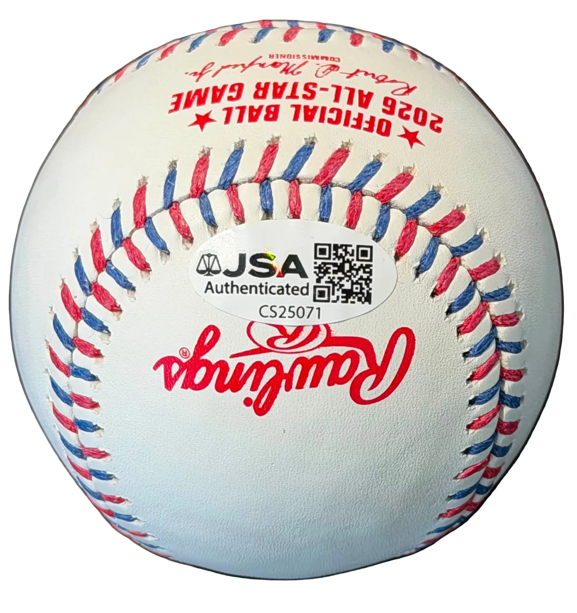 Andy Pages Autographed 2026 MLB All Star Game Baseball JSA COA Dodgers