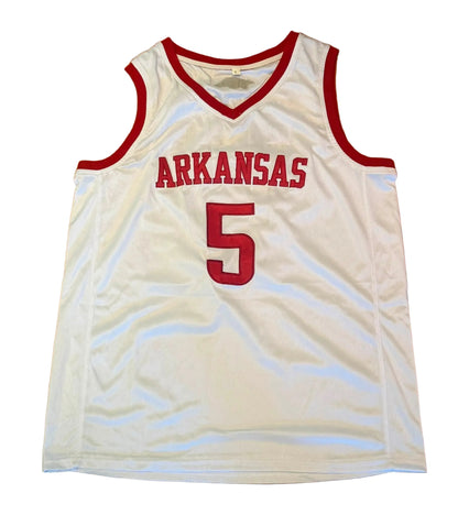 Darius Acuff Jr. Signed Autographed Arkansas Razorbacks Jersey JSA COA