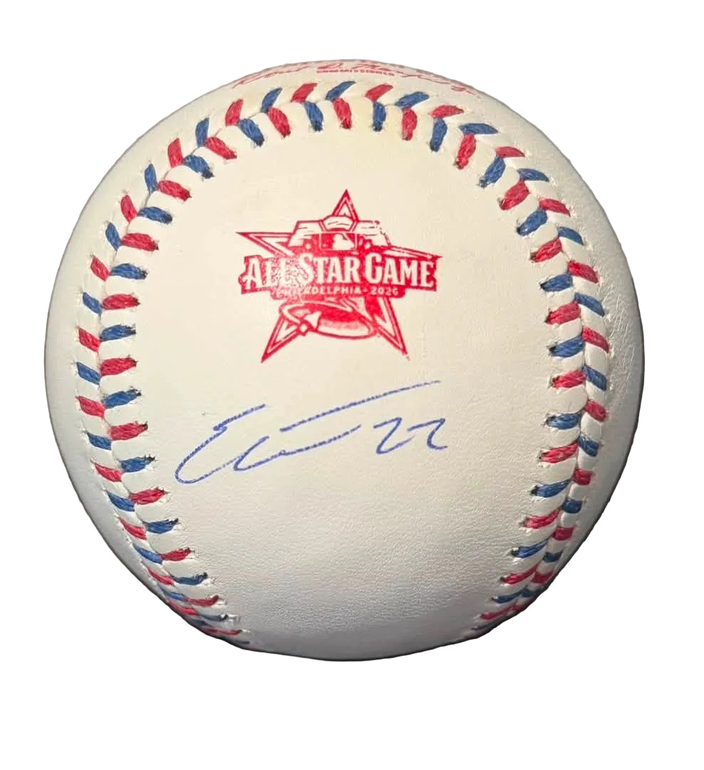 Ernie Clement Autographed 2026 MLB All Star Game Baseball JSA COA Blue Jays