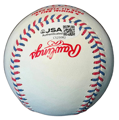 Raisel Iglesias Autographed 2026 MLB All Star Game Baseball JSA COA Braves