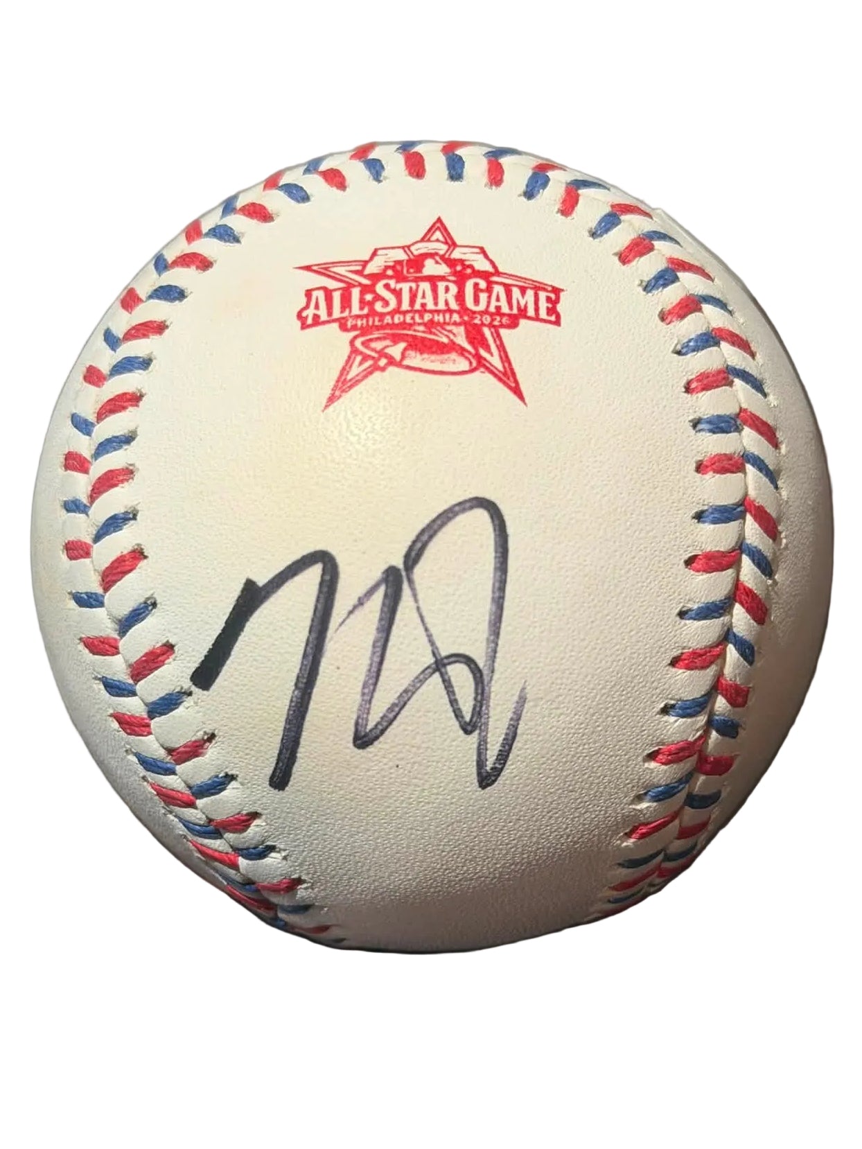 Mike Trout Autographed 2026 MLB All Star Game Baseball JSA LOA Angels