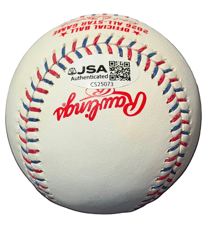 William Contreras Autographed 2026 MLB All Star Game Baseball JSA COA Brewers