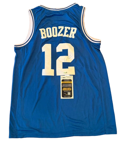 Cameron Boozer Signed Autographed Duke Blue Devils Jersey JSA COA