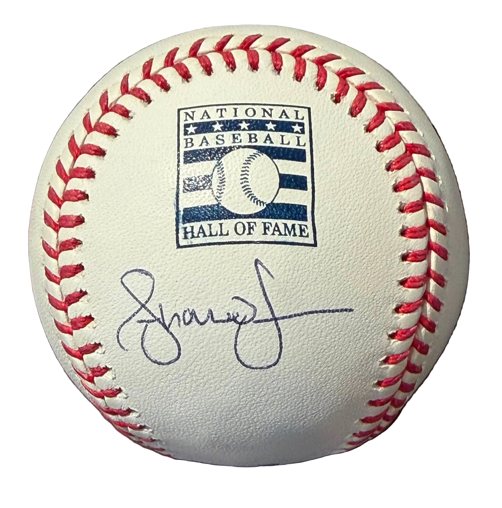 Andruw Jones Autographed Hall of Fame MLB Baseball JSA COA Atlanta Braves