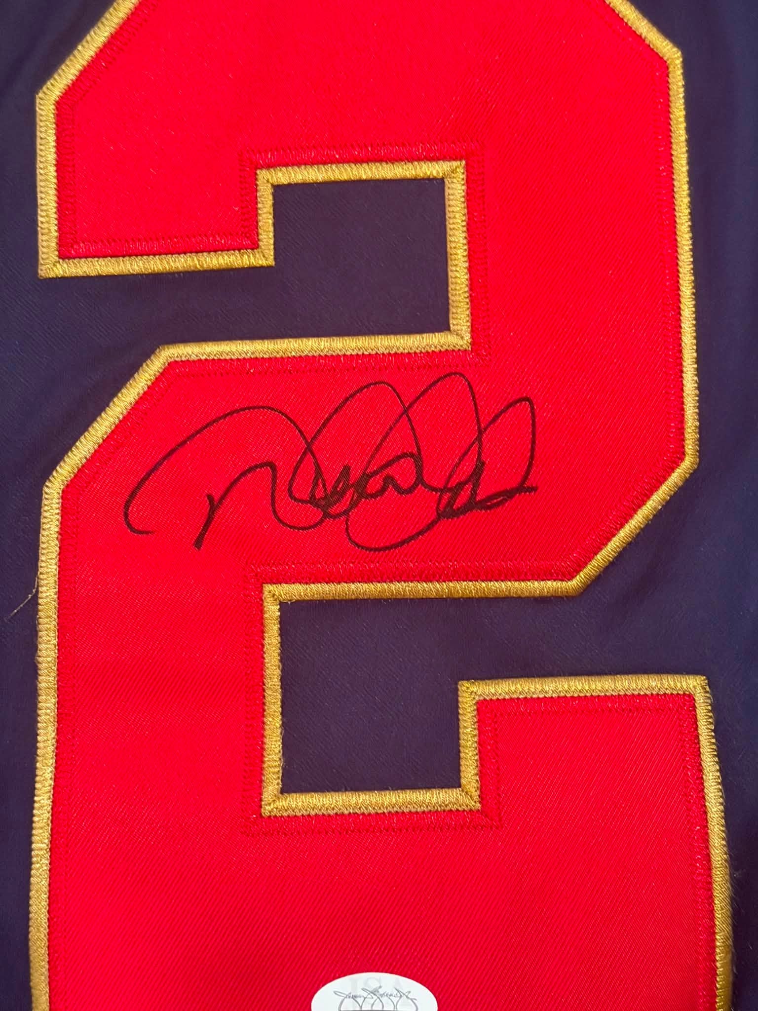 Derek Jeter Autographed 2024 MLB All Star Game Jersey JSA LOA Yankees