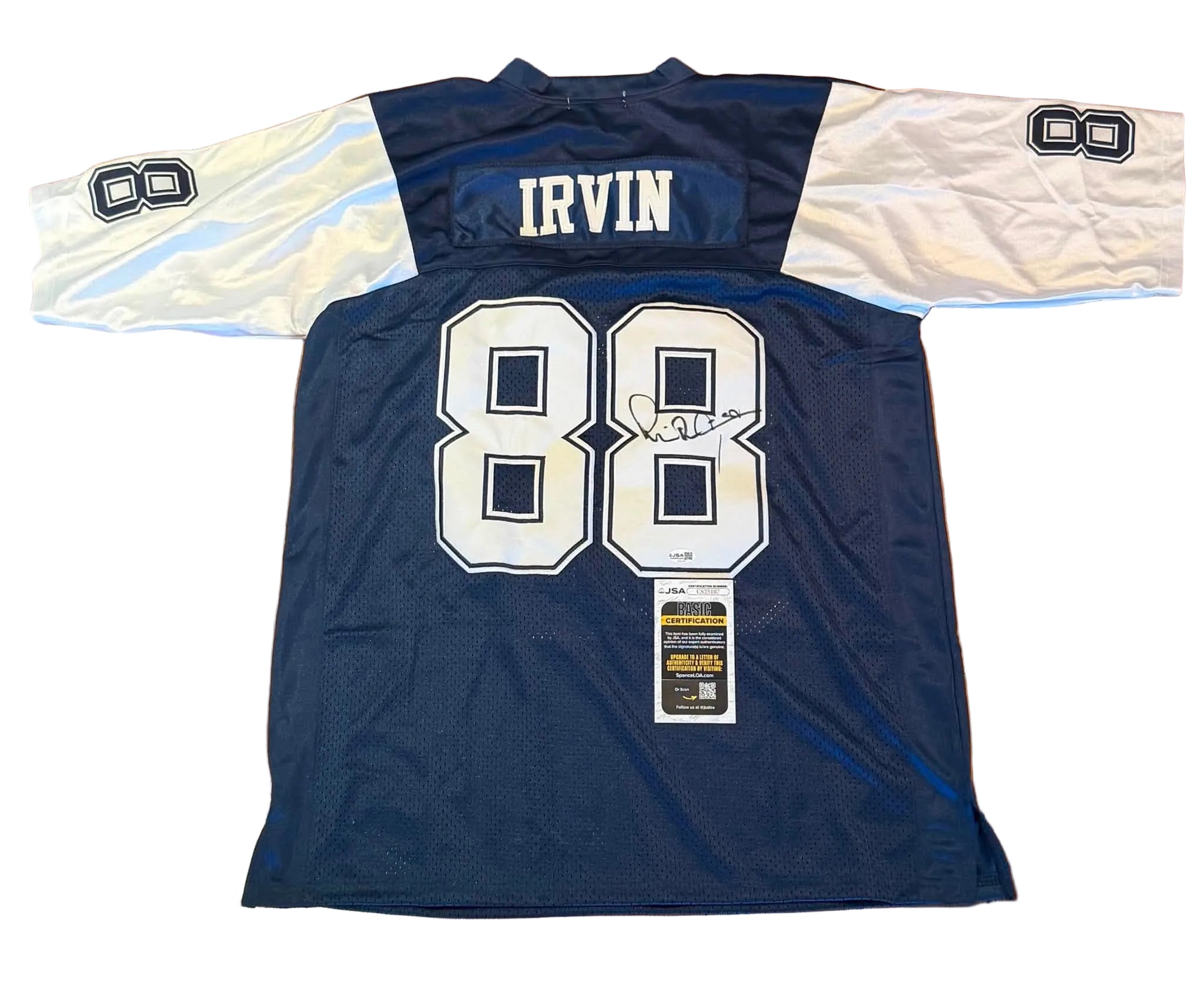 Michael Irvin Signed Autographed Dallas Cowboys Jersey JSA COA