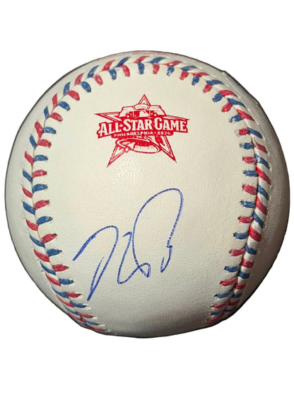 Mike Trout Autographed 2026 MLB All Star Game Baseball JSA LOA Angels