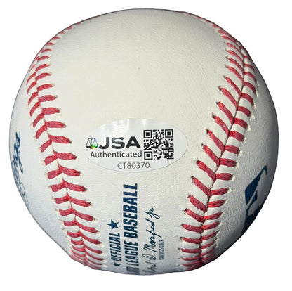 Jung Hoo Lee Autographed Official MLB Baseball JSA COA Giants