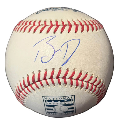 Buster Posey Autographed Hall of Fame MLB Baseball JSA COA Giants