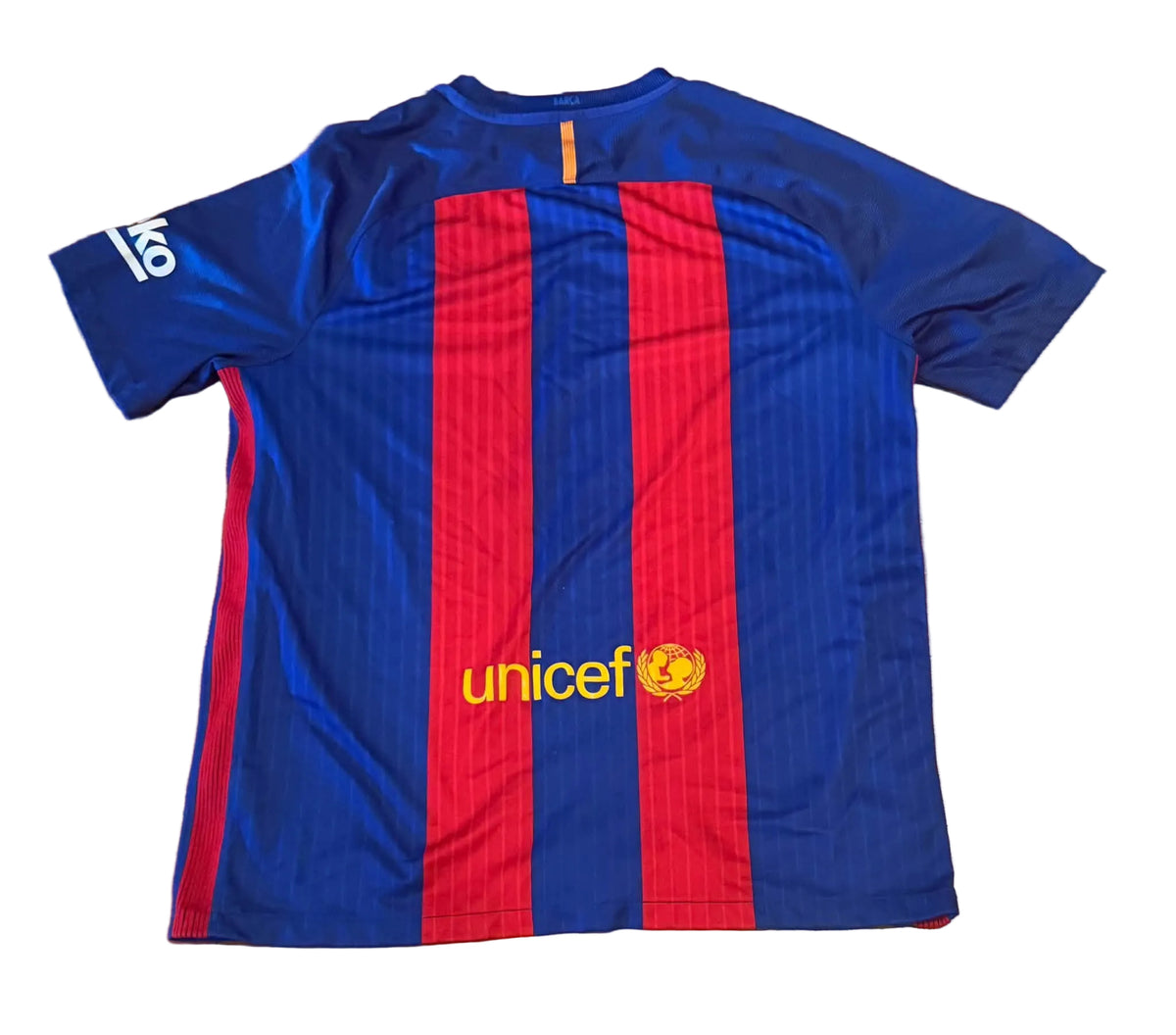 Robert Lewandowski Autographed FC Barcelona Jersey JSA COA