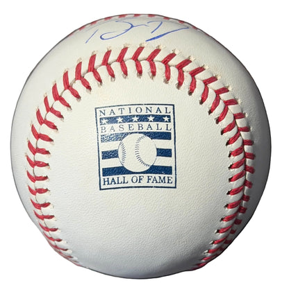Buster Posey Autographed Hall of Fame MLB Baseball JSA COA Giants
