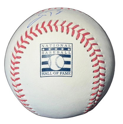 Buster Posey Autographed Hall of Fame MLB Baseball JSA COA Giants