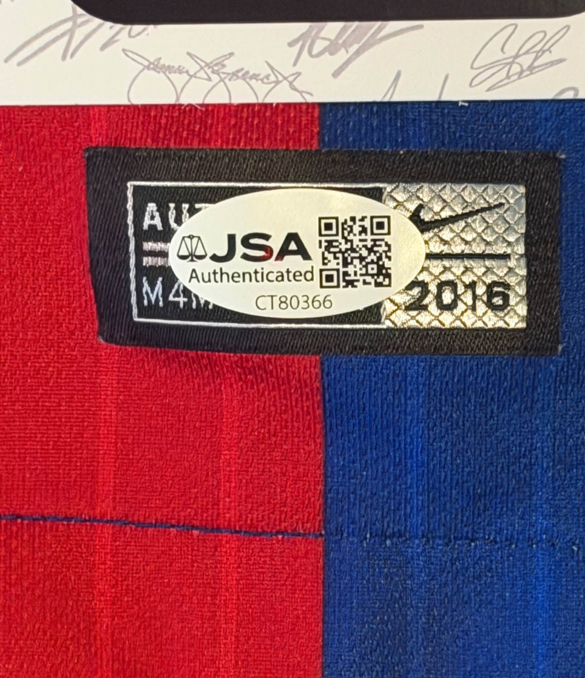 Robert Lewandowski Autographed FC Barcelona Jersey JSA COA