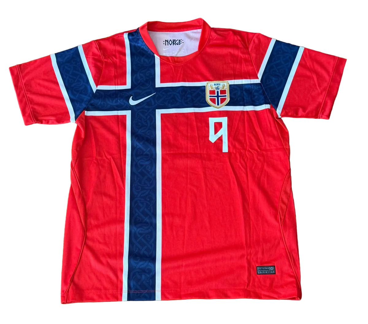 Erling Haaland Norway 2026 World Cup Jersey Size L NWT