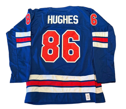 Jack Hughes 2026 USA Olympic Jersey Size L