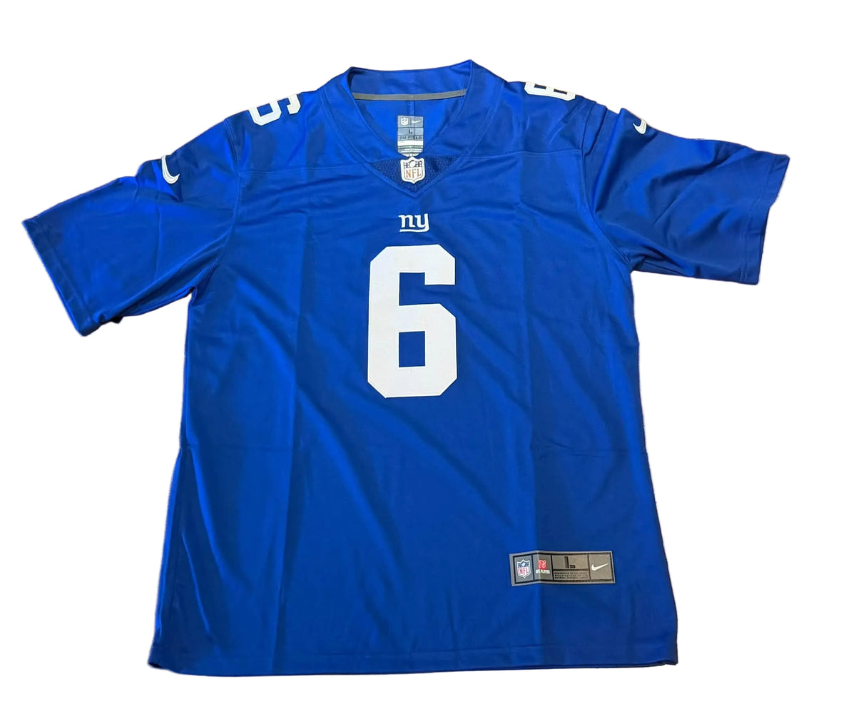 Jaxson Dart New York Giants Home Jersey Size L NWT