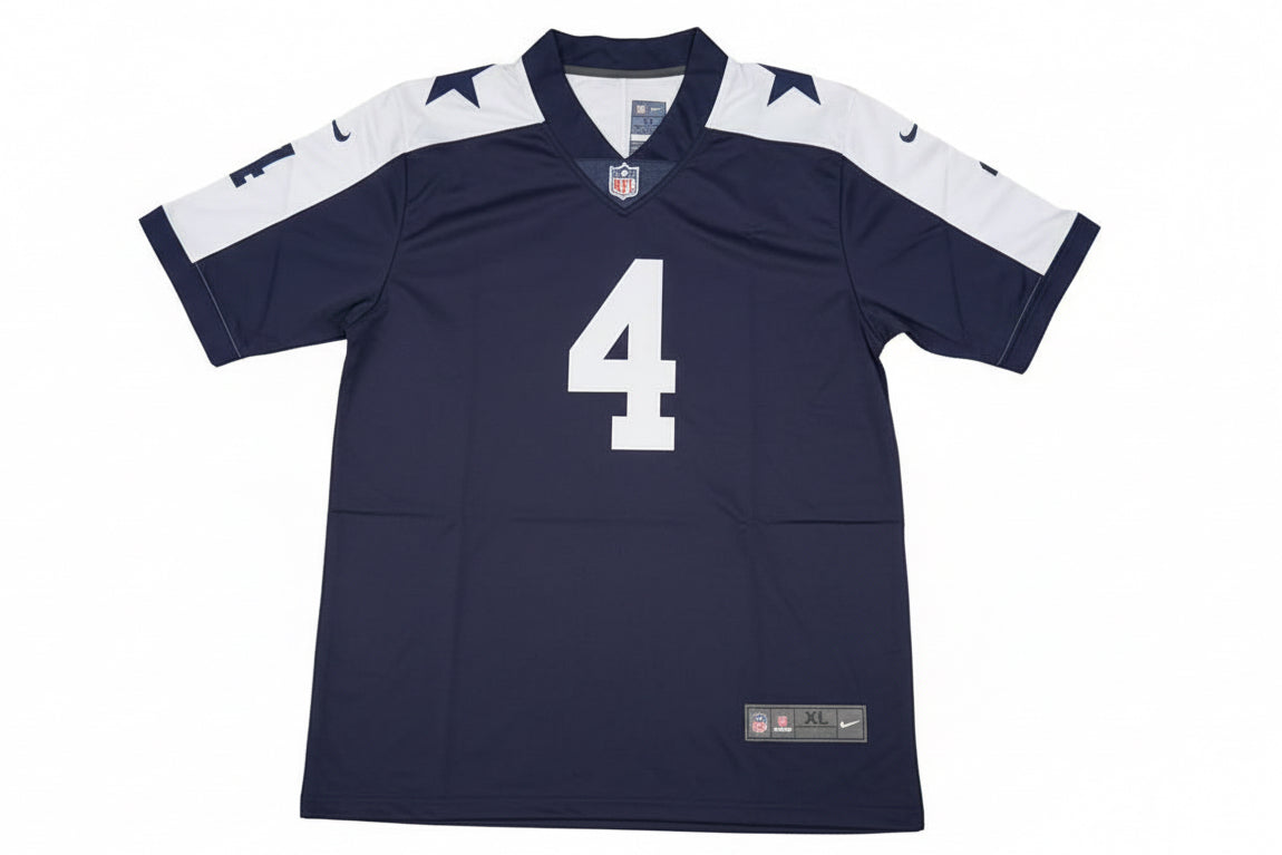 Dak Prescott Dallas Cowboys Alternate Blue Jersey Size XL