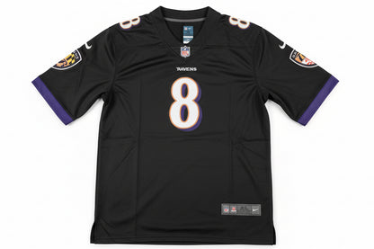 Lamar Jackson Baltimore Ravens Black Jersey Size XL