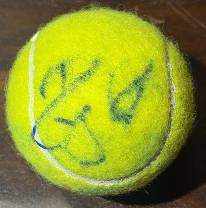 Roger Federer Autographed US Open Wilson Tennis Ball JSA COA