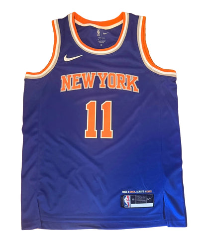 Jalen Brunson Autographed New York Knicks NBA Finals Jersey JSA LOA