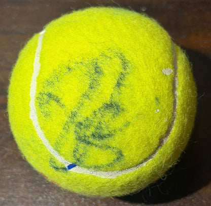 Roger Federer Autographed US Open Wilson Tennis Ball JSA COA