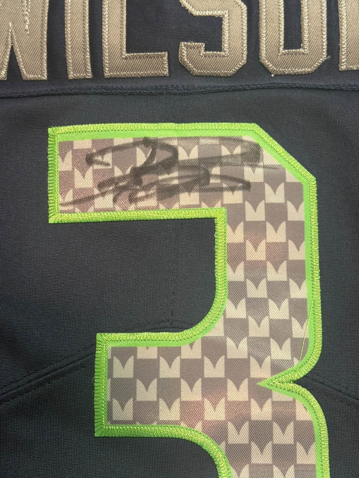 Russell Wilson Signed Autographed Seattle Seahawks Jersey JSA COA