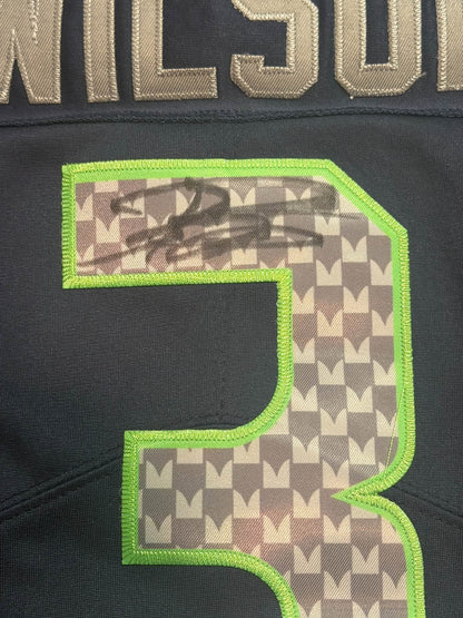 Russell Wilson Signed Autographed Seattle Seahawks Jersey JSA COA