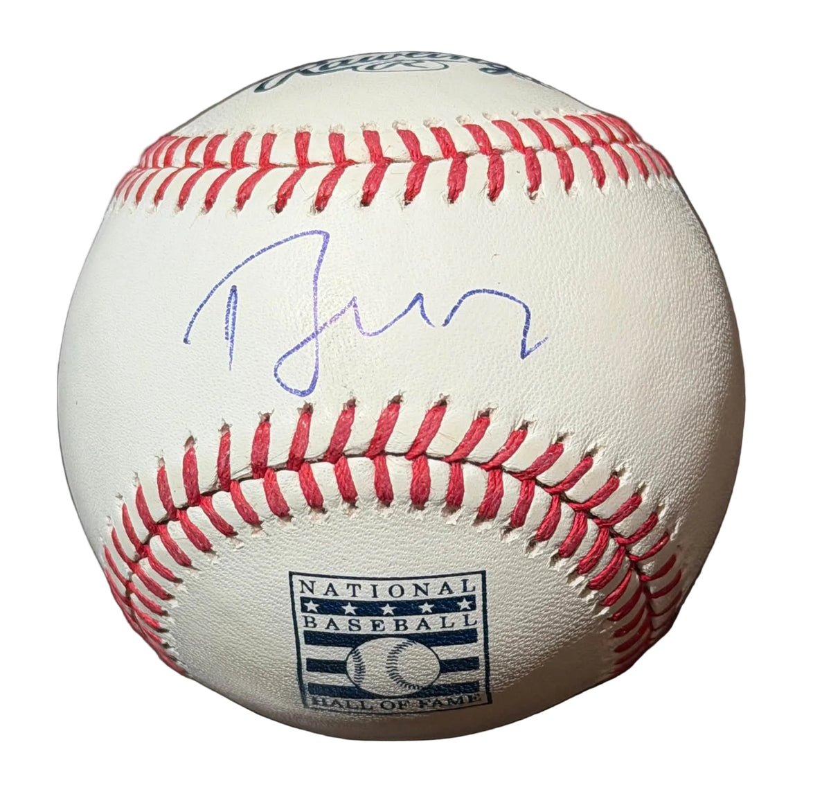 Buster Posey Autographed Hall of Fame MLB Baseball JSA COA Giants