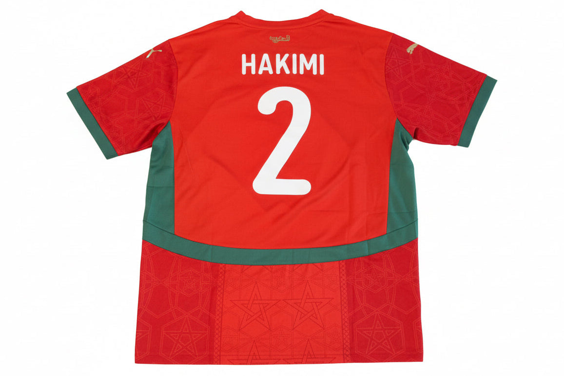 Achraf Hakimi Morocco Jersey Size L NWT-Right Off The Field