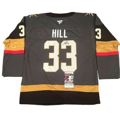 Adin Hill Vegas Golden Knights Autographed Jersey JSA COA-Right Off The Field