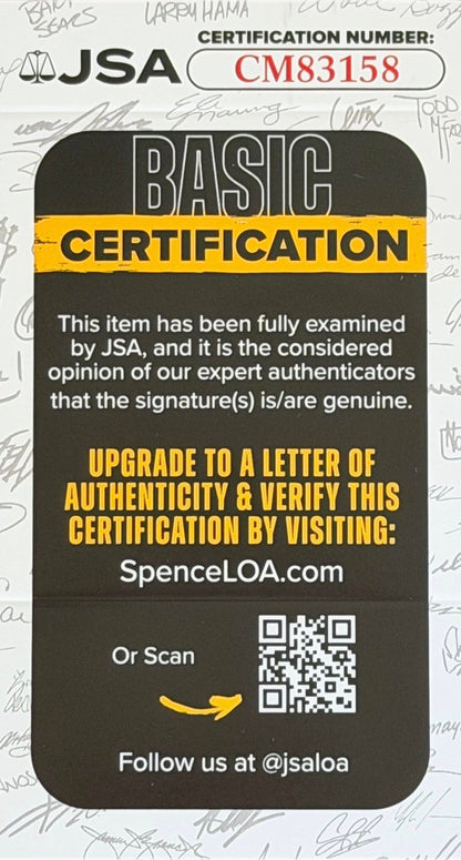 Alek Thomas Autographed 2023 WBC Baseball JSA COA Diamondbacks-Right Off The Field