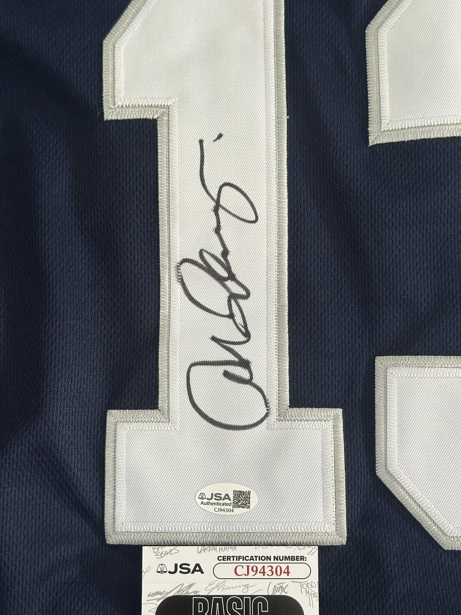 Alex Rodriguez Autographed 2008 MLB All Star Game Jersey JSA COA-Right Off The Field