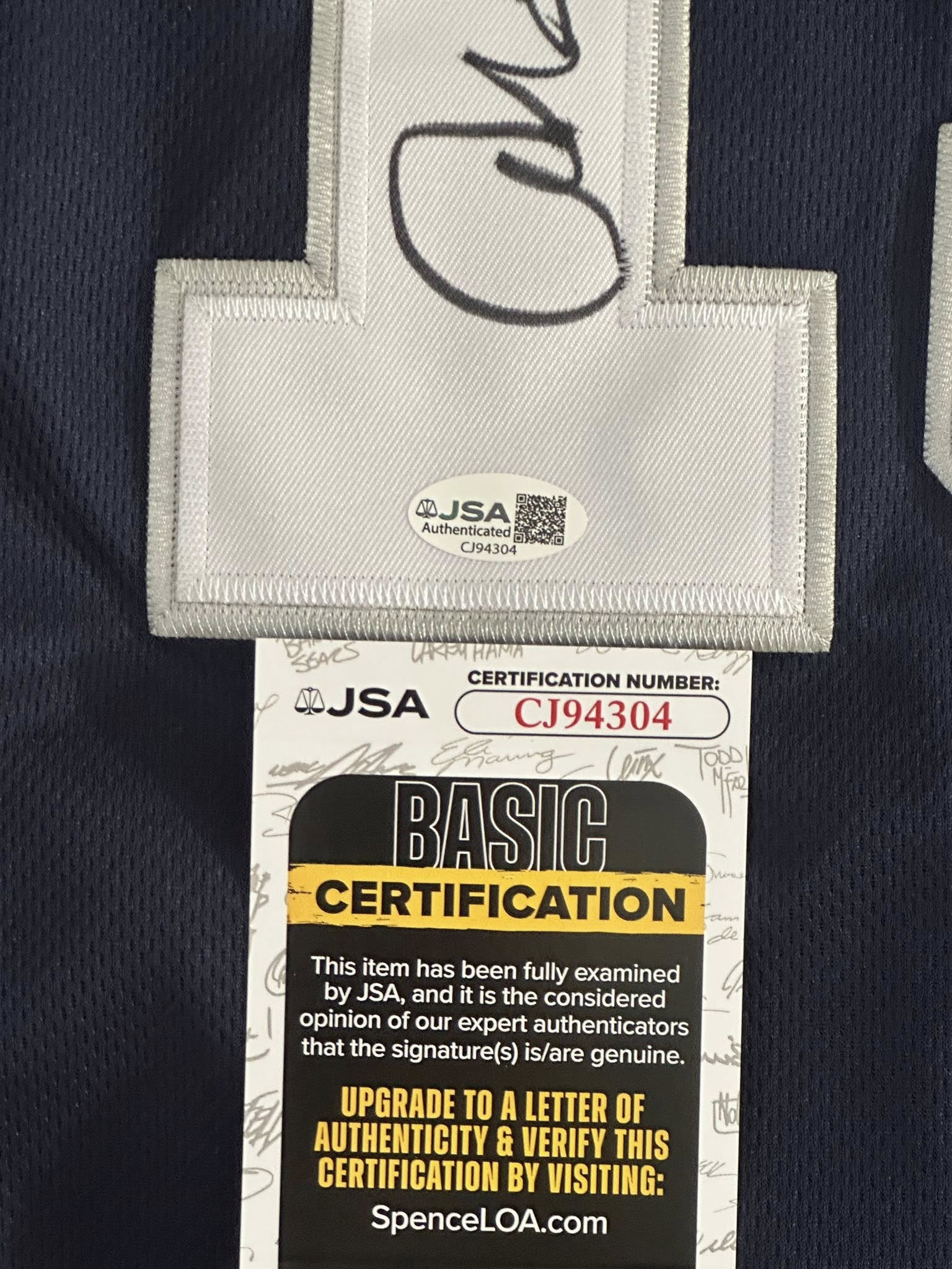 Alex Rodriguez Autographed 2008 MLB All Star Game Jersey JSA COA-Right Off The Field