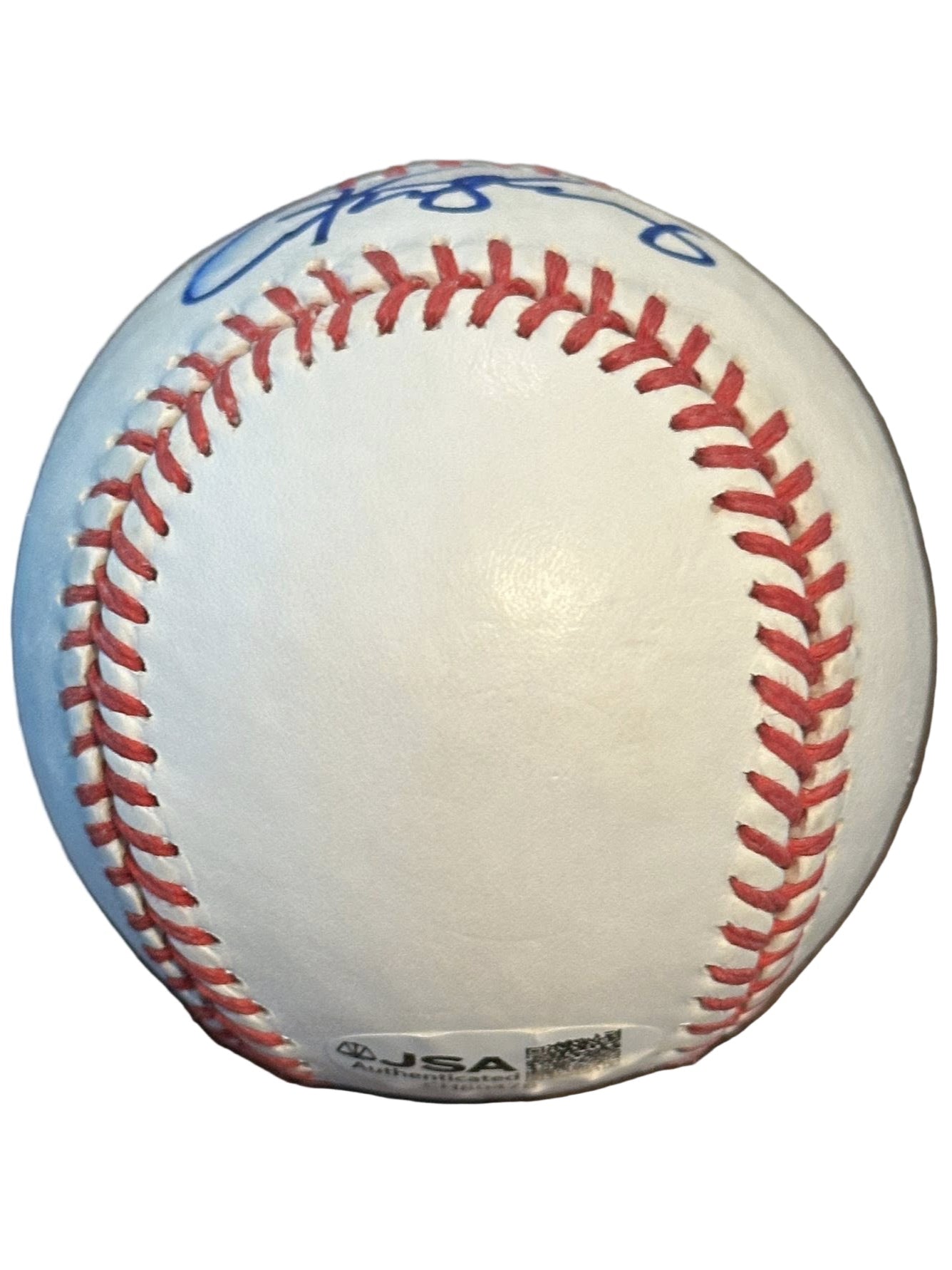 Alex Rodriguez Autographed 3,000th Hit Logo Baseball JSA COA READ-Right Off The Field