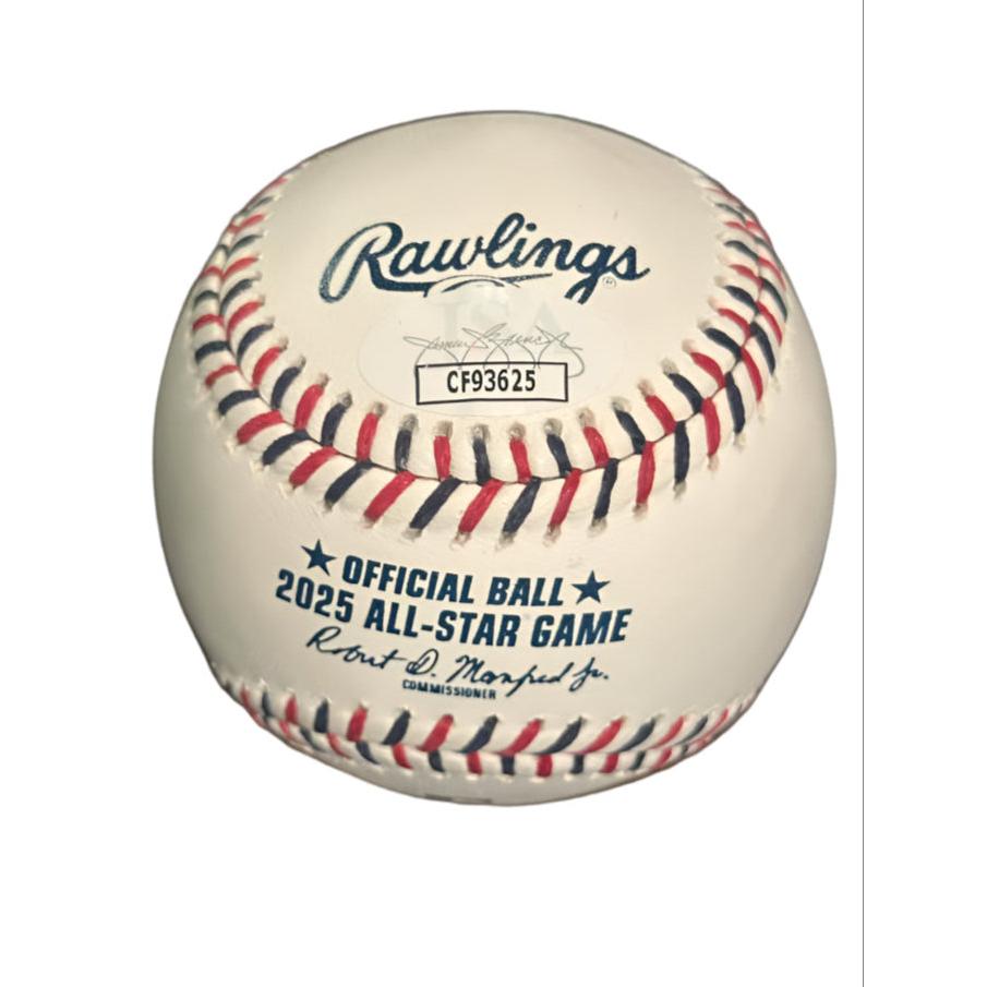 Andres Munoz Seattle Mariners Autographed 2025 All Star Game Baseball JSA COA-Right Off The Field