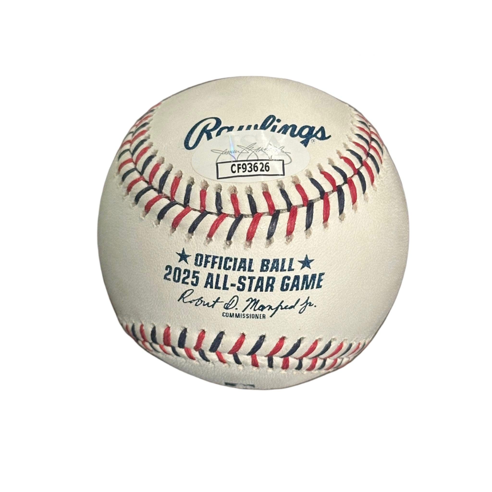 Andres Munoz Seattle Mariners Autographed 2025 All Star Game Baseball JSA COA-Right Off The Field